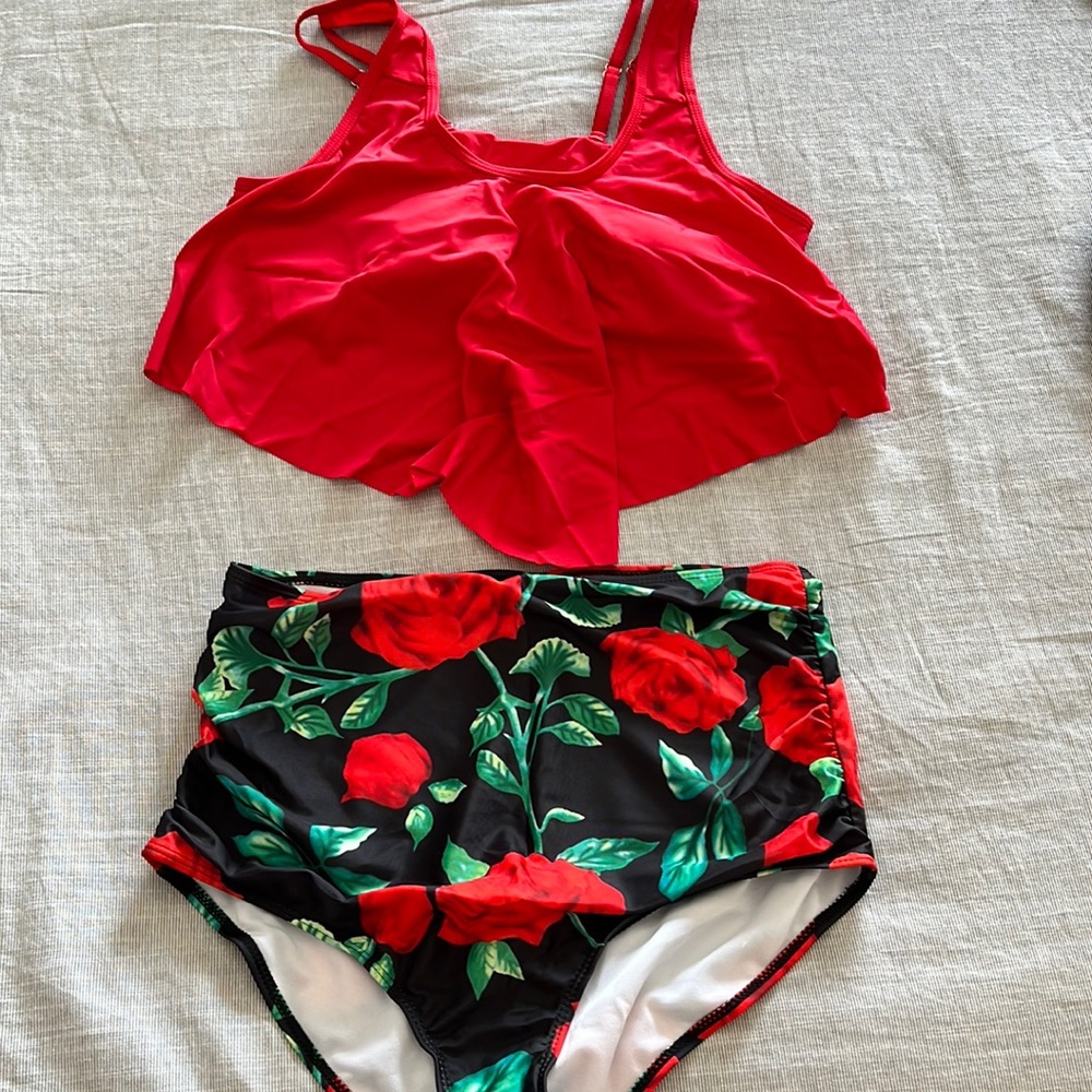 High Waisted Swimsuit